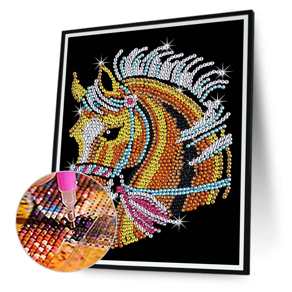 Horse - Crystal Drill Diamond painting 30*40CM