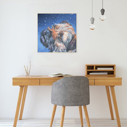 Puppy - Full Round Drill Diamond Painting 30*30CM