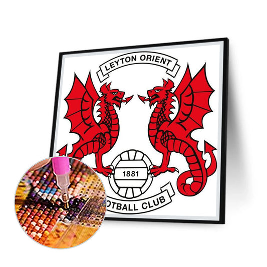 Leiden Orient Football Club - Full Round Drill Diamond Painting 35*35CM
