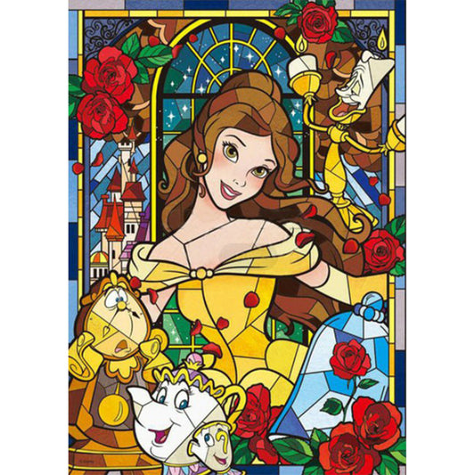 Princess Belle 30*40CM(Canvas) Full Round Drill Diamond Painting