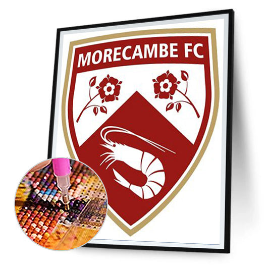 Morecambe Football Club - Full Round Drill Diamond Painting 35*45CM