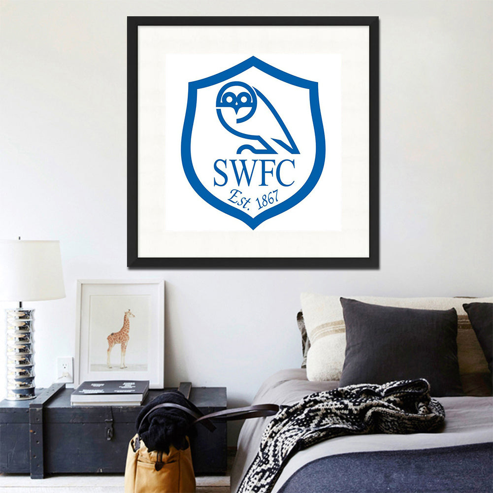 Hillsborough Stadium - Full Round Drill Diamond Painting 30*30CM