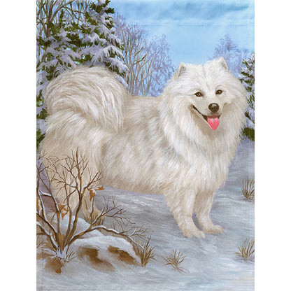 Dog 30*40CM(Canvas) Full Square Drill Diamond Painting