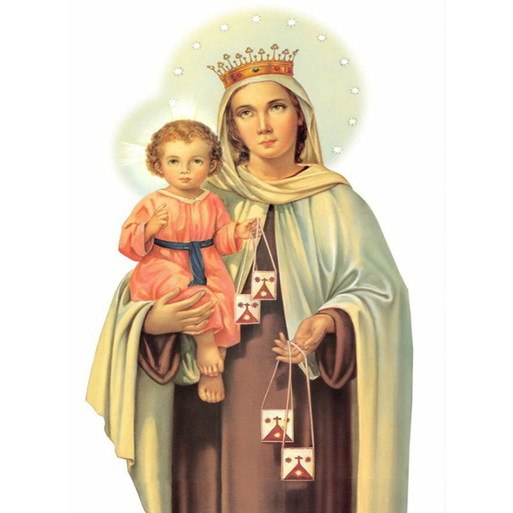 Religion - Full Round Drill Diamond Painting 30*40CM