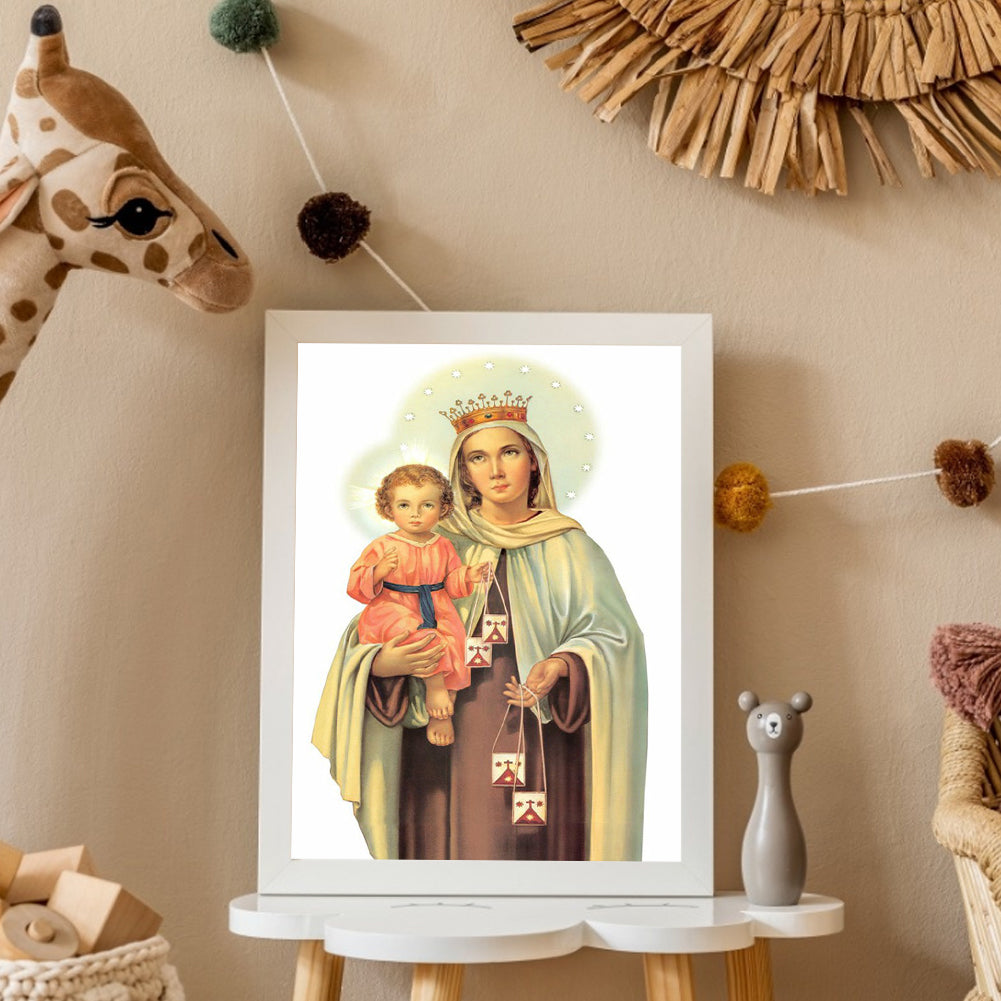 Religion - Full Round Drill Diamond Painting 30*40CM