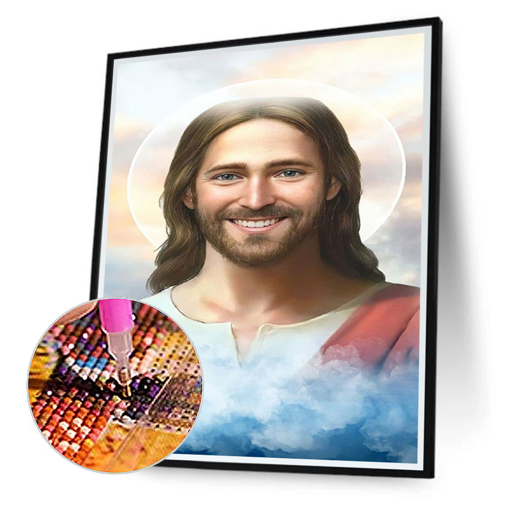 Religion - Full Round Drill Diamond Painting 30*40CM