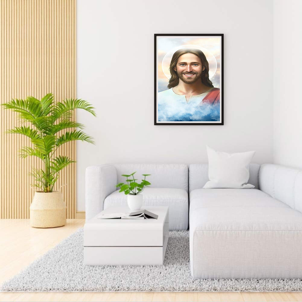 Religion - Full Round Drill Diamond Painting 30*40CM