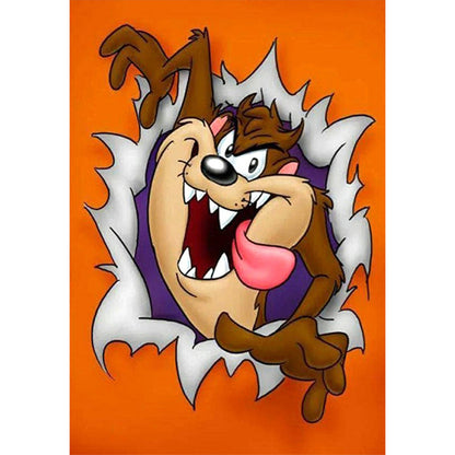 Big Mouth Monster - Full Round Drill Diamond Painting 40*50CM