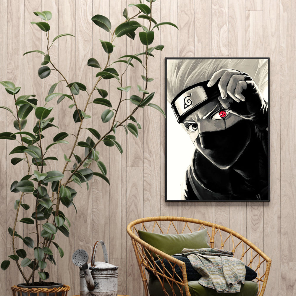 Hatake Kakashi - Full Round Drill Diamond Painting 30*40CM