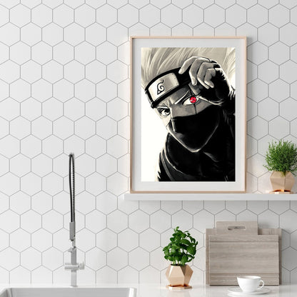 Hatake Kakashi - Full Round Drill Diamond Painting 30*40CM