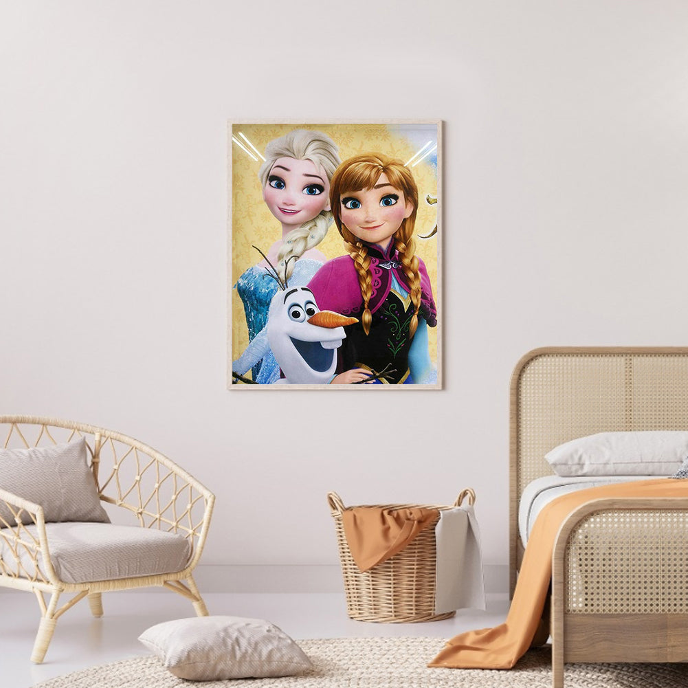 Frozen - Full Round Drill Diamond Painting 40*50CM