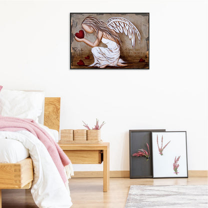 Faceless Angel - Full Round Drill Diamond Painting 40*30CM