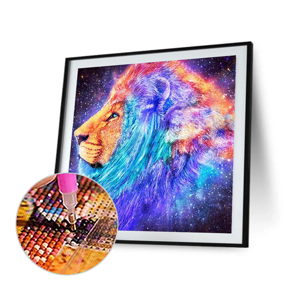 Star Lion - Full Round Drill Diamond Painting 40*40CM