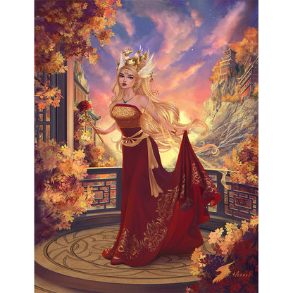 Goddess 40*50CM(Canvas) Full Round Drill Diamond Painting