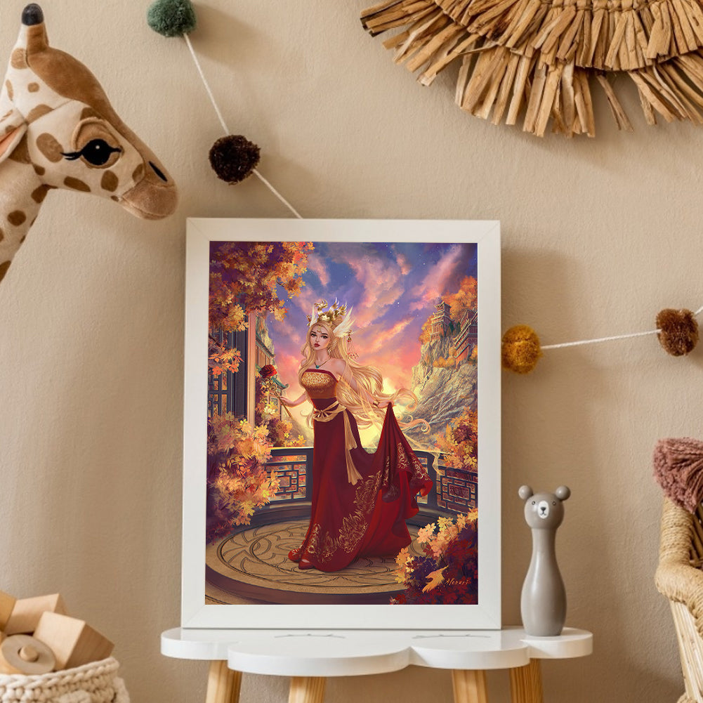 Goddess 40*50CM(Canvas) Full Round Drill Diamond Painting