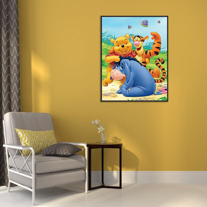 Winnie The Pooh - Full Round Drill Diamond Painting 40*50CM