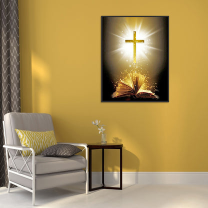 Cross - Full Round Drill Diamond Painting 40*50CM