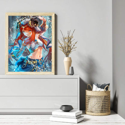 Genshin - Full Round Drill Diamond Painting 30*40CM