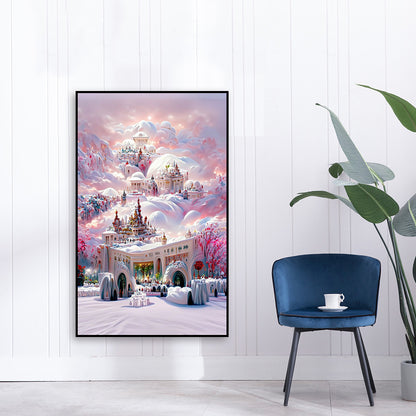 Fantasy Castle - Full Round Drill Diamond Painting 40*60CM