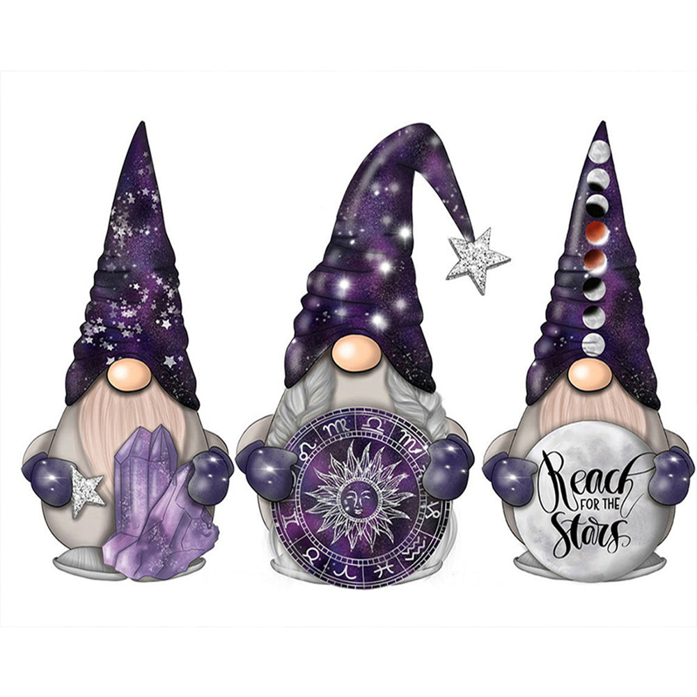 Tower Gnome - Full Round Drill Diamond Painting 50*40CM
