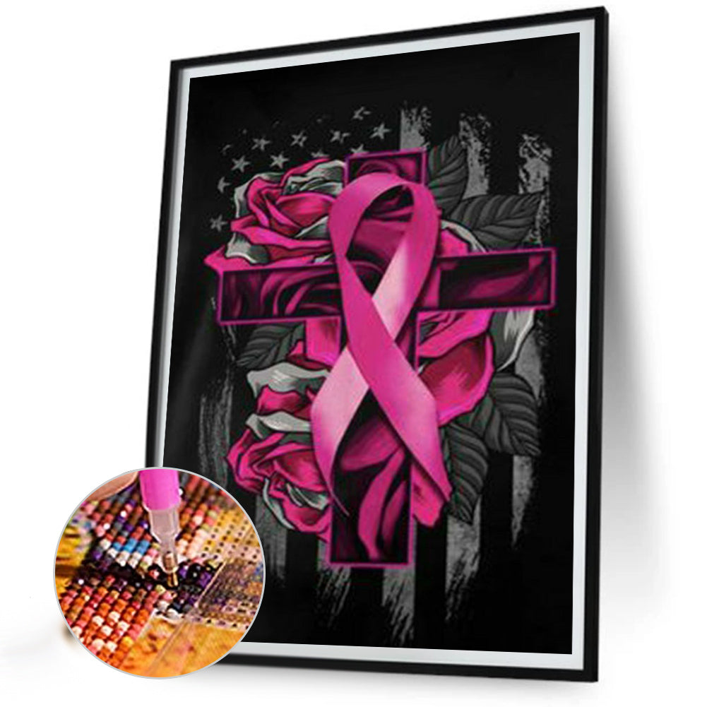 Cross 30*40CM(Canvas) Full Square Drill Diamond Painting