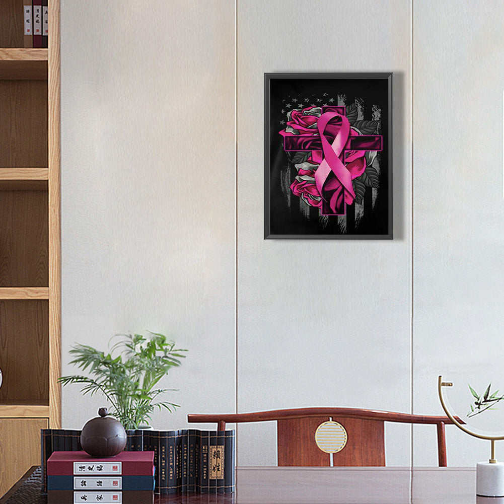 Cross - Full Square Drill Diamond Painting 30*40CM