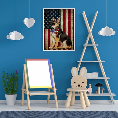 Husky - Full Round Drill Diamond Painting 40*50CM