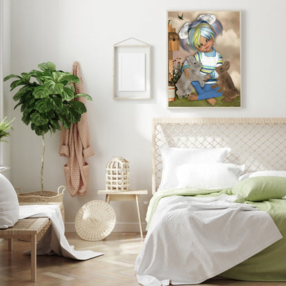 Baby - Full Round Drill Diamond Painting 40*50CM