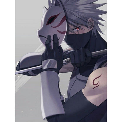 Hatake Kakashi - Full Round Drill Diamond Painting 30*40CM