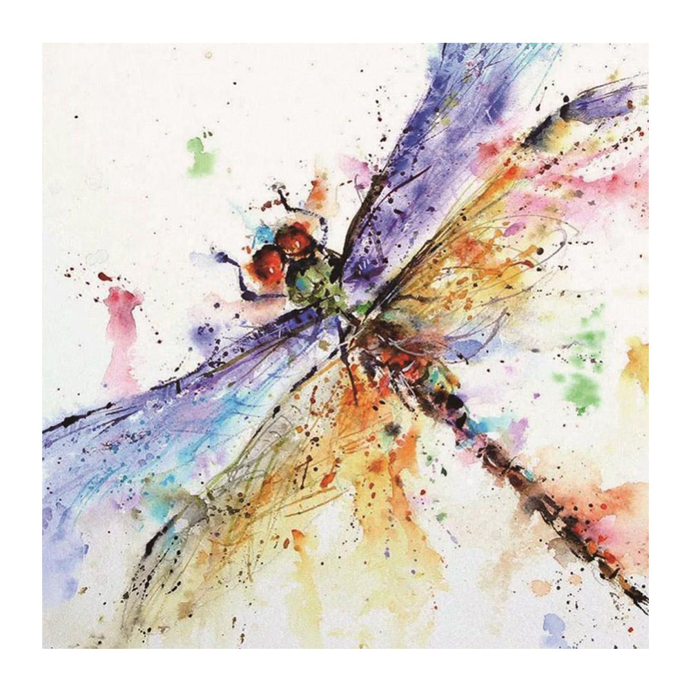 Dragonfly - Full Square Drill Diamond Painting 30*30CM