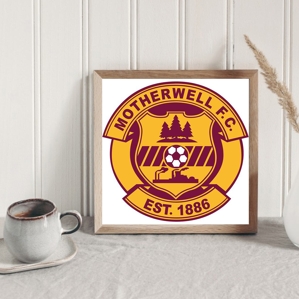 Motherwell Football Club 30*30CM(Canvas) Full Square Drill Diamond Painting
