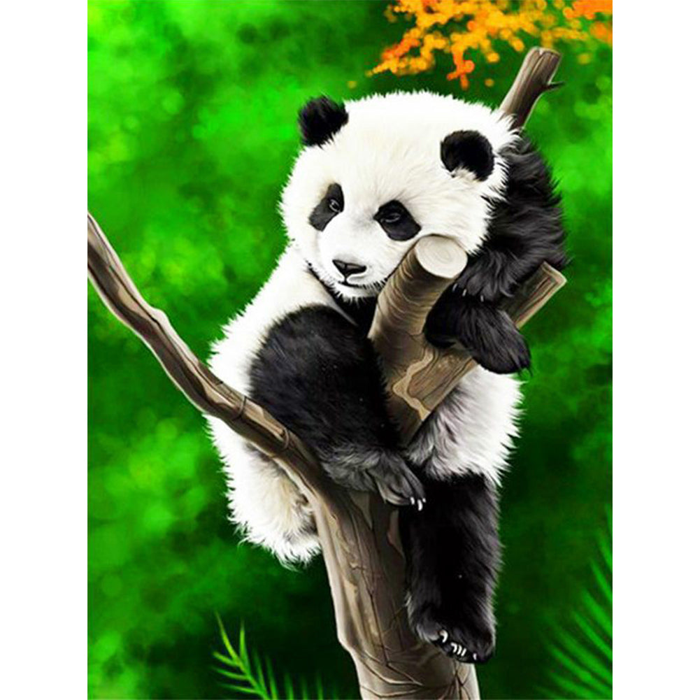 Panda - Full Round Drill Diamond Painting 30*40CM