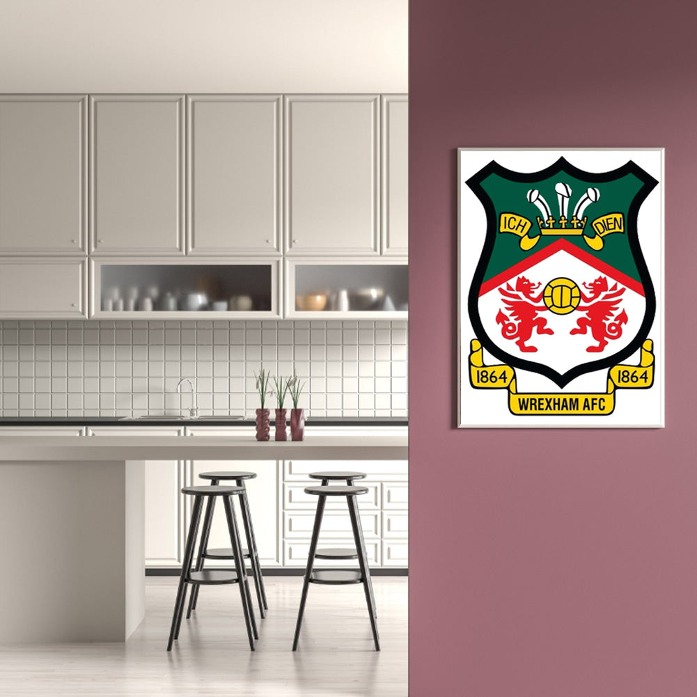 Wrexham Association Football Club - Full Round Drill Diamond Painting 30*40CM