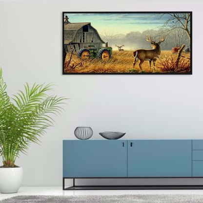 Antelope Farm - Full Square Drill Diamond Painting 80*40CM