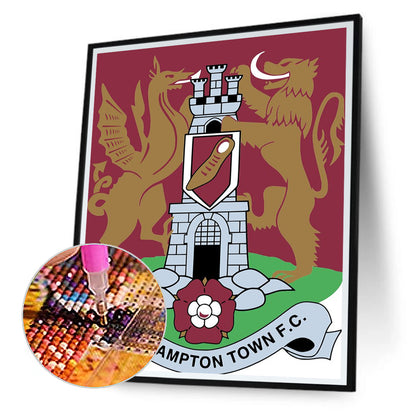 Northampton Football Club - Full Round Drill Diamond Painting 30*40CM