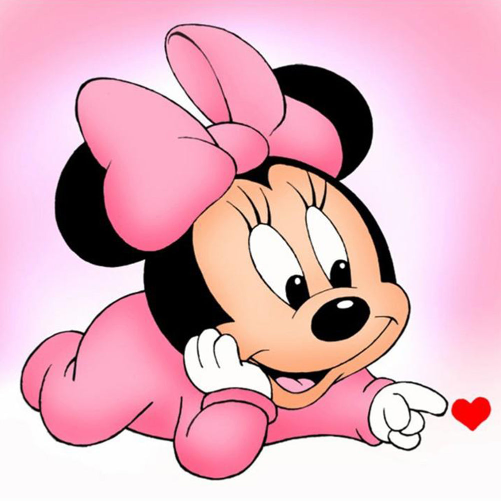 Disney Minnie - Full Round Drill Diamond Painting 40*40CM