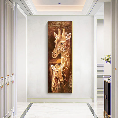Giraffe - Full Square Drill Diamond Painting 20*50CM