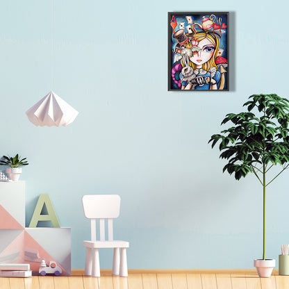 Fantasy Girl - Full Round Drill Diamond Painting 30*40CM