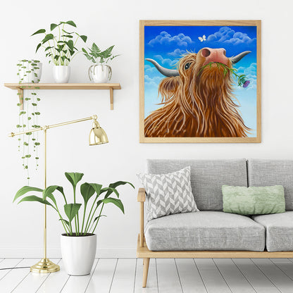 Yak - Full Round Drill Diamond Painting 50*50CM