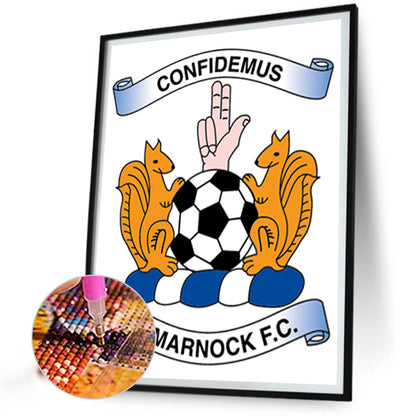 Kimarnock Football Club - Full Round Drill Diamond Painting 30*40CM