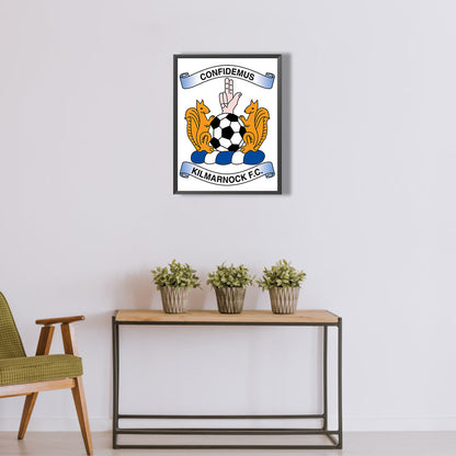 Kimarnock Football Club - Full Round Drill Diamond Painting 30*40CM