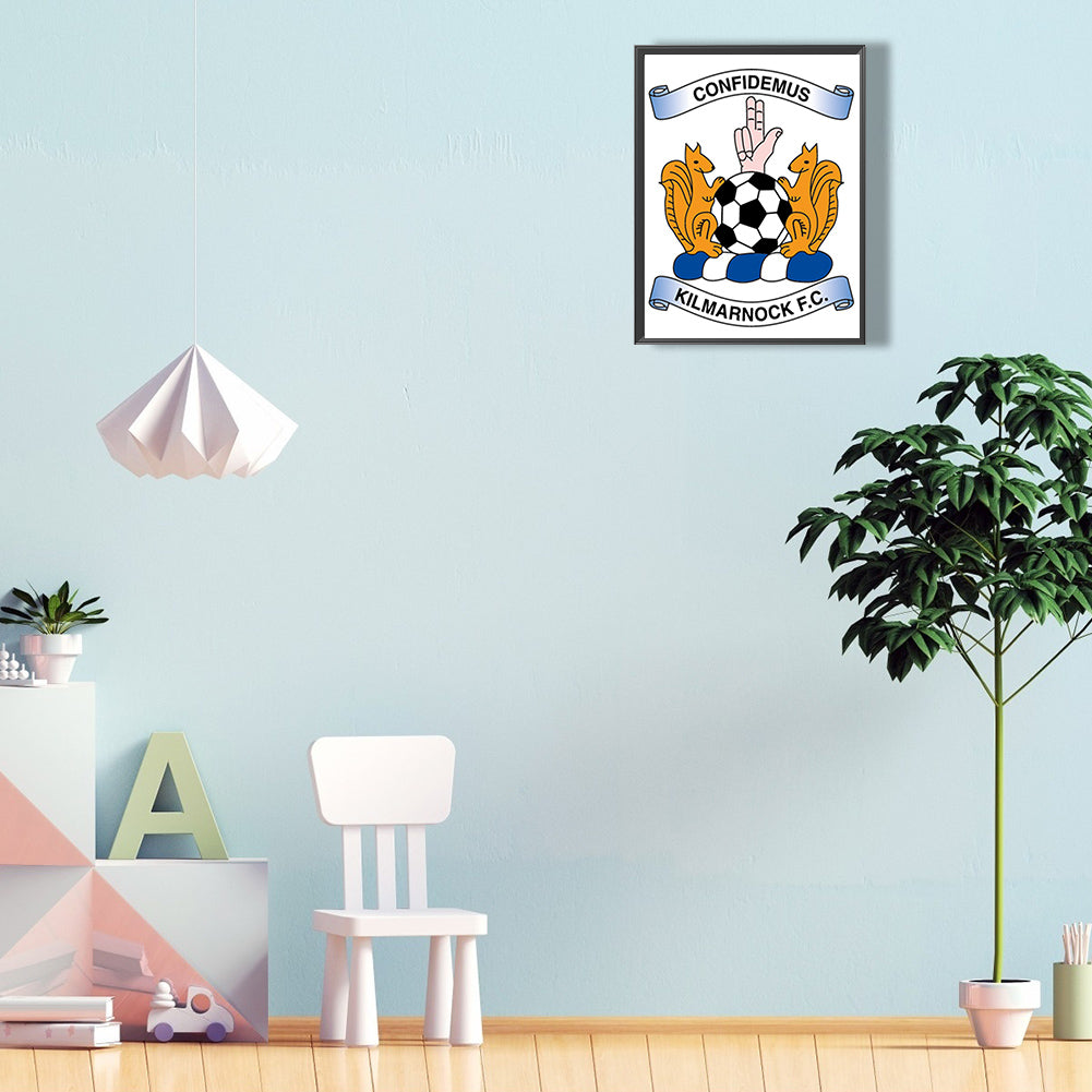 Kimarnock Football Club - Full Round Drill Diamond Painting 30*40CM