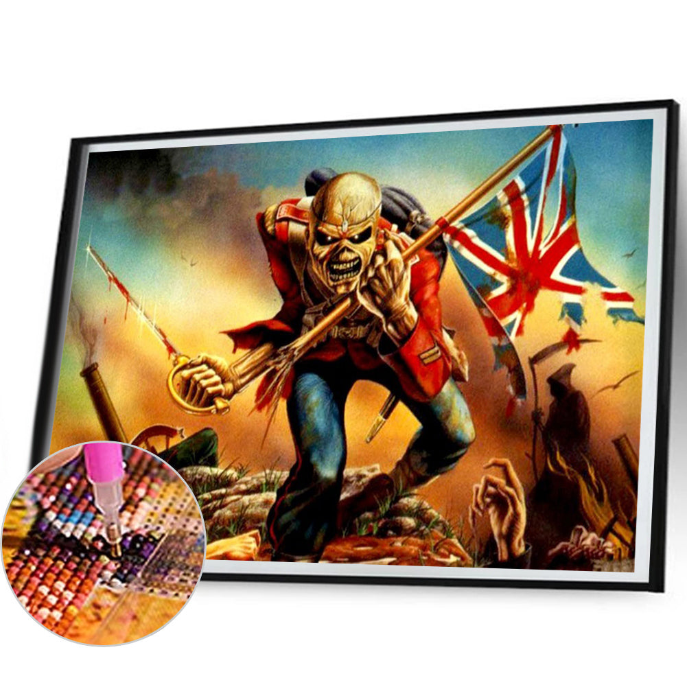 Eddie - Full Round Drill Diamond Painting 60*50CM