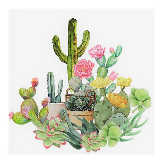 Cactus - Full Square Drill Diamond Painting 30*30CM