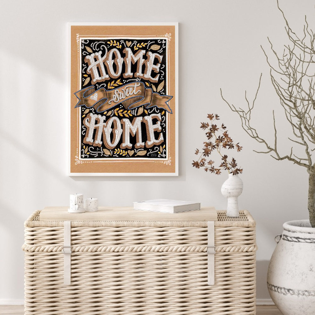 Home - Special Shaped Drill Diamond Painting 30*40CM