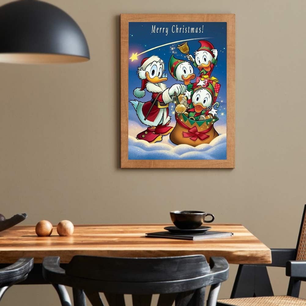 Donald Duck - Full Round Drill Diamond Painting 30*40CM