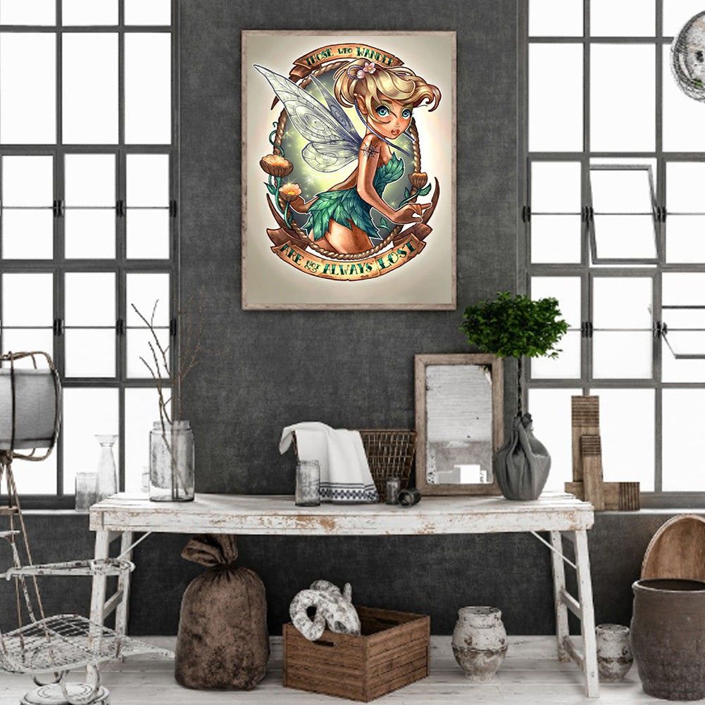 Tinkerbell Character Series - Full Round Drill Diamond Painting 30*40CM