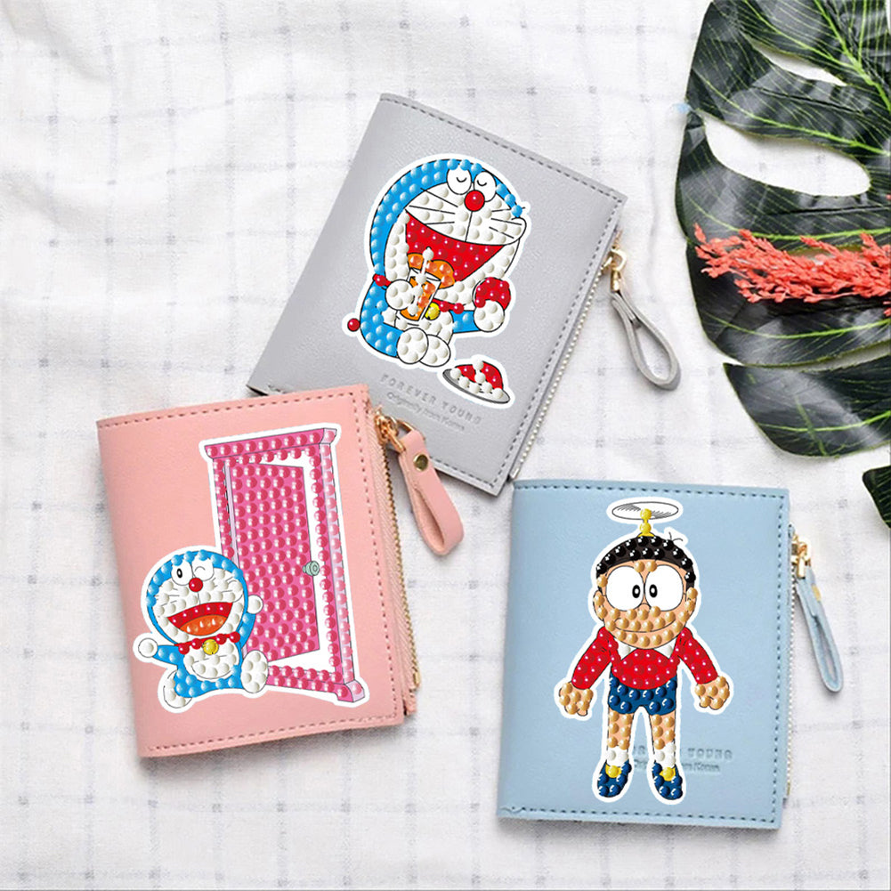 2pcs Gem Sticker Cute DIY Stickers Cartoon Character for Kids Adult Gift Rewards