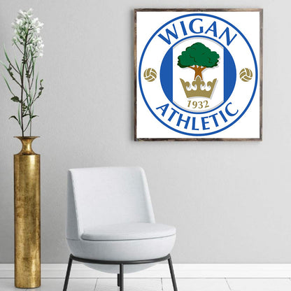 Wigan Athletic Football Club - Full Round Drill Diamond Painting 30*30CM