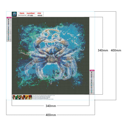Cancer - Full Round Drill Diamond Painting 40*40CM